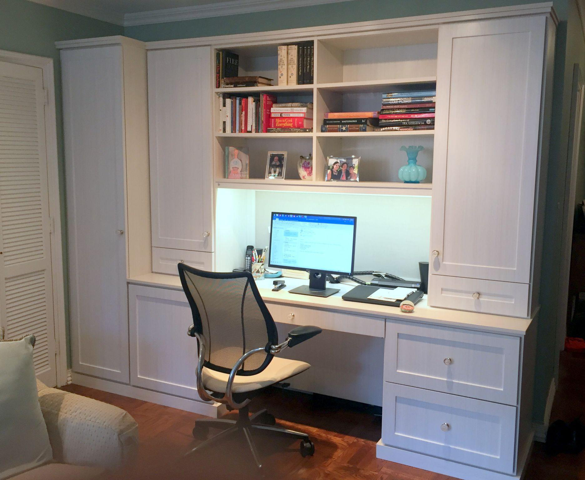  A home office and storage solution