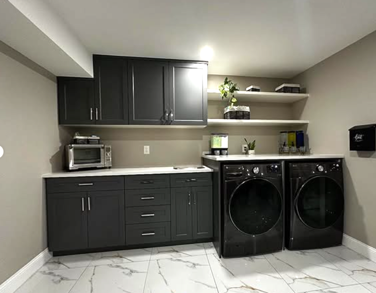 A laundry room